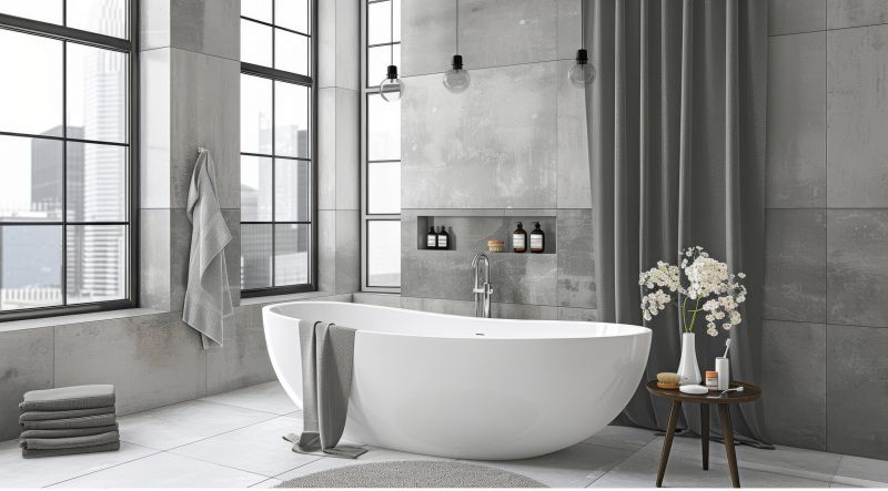 Space-saving corner bathtub